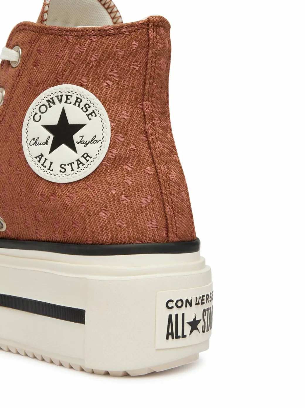 Scarpe da ginnastica Chuck Taylor All Star Lift Double Stack Platform Deer A17883C Marrone