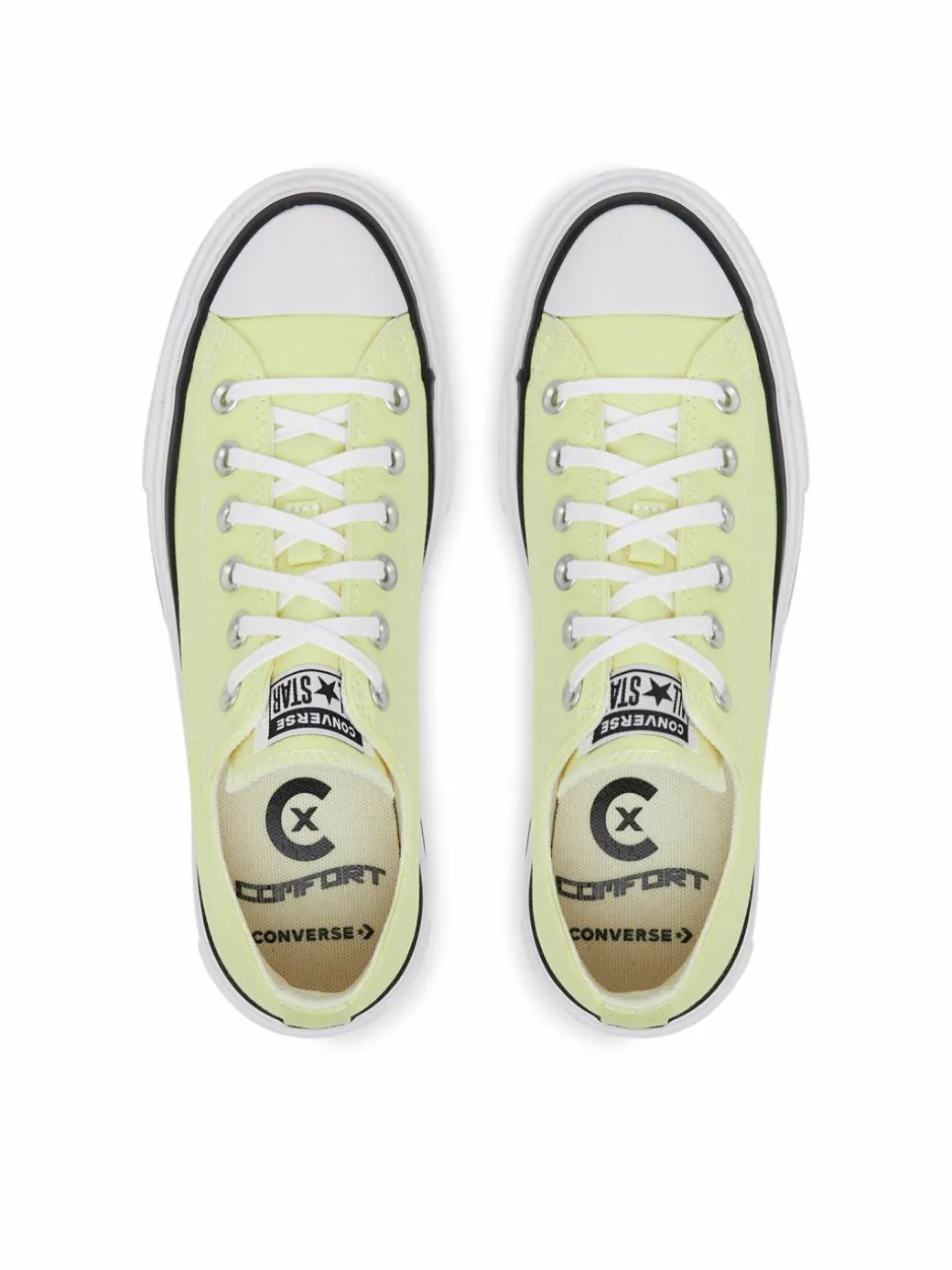 Scarpe da ginnastica Chuck Taylor All Star Lift Double Stack Platform A16283C Giallo