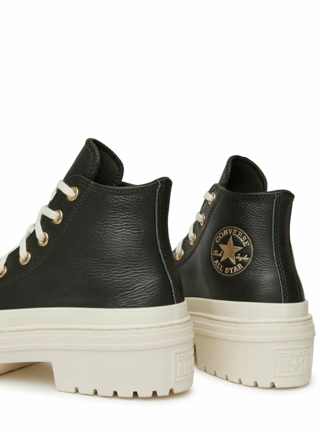 Scarpe da ginnastica Chuck Taylor All Star Lugged Heel Platform Gold A11500C Nero