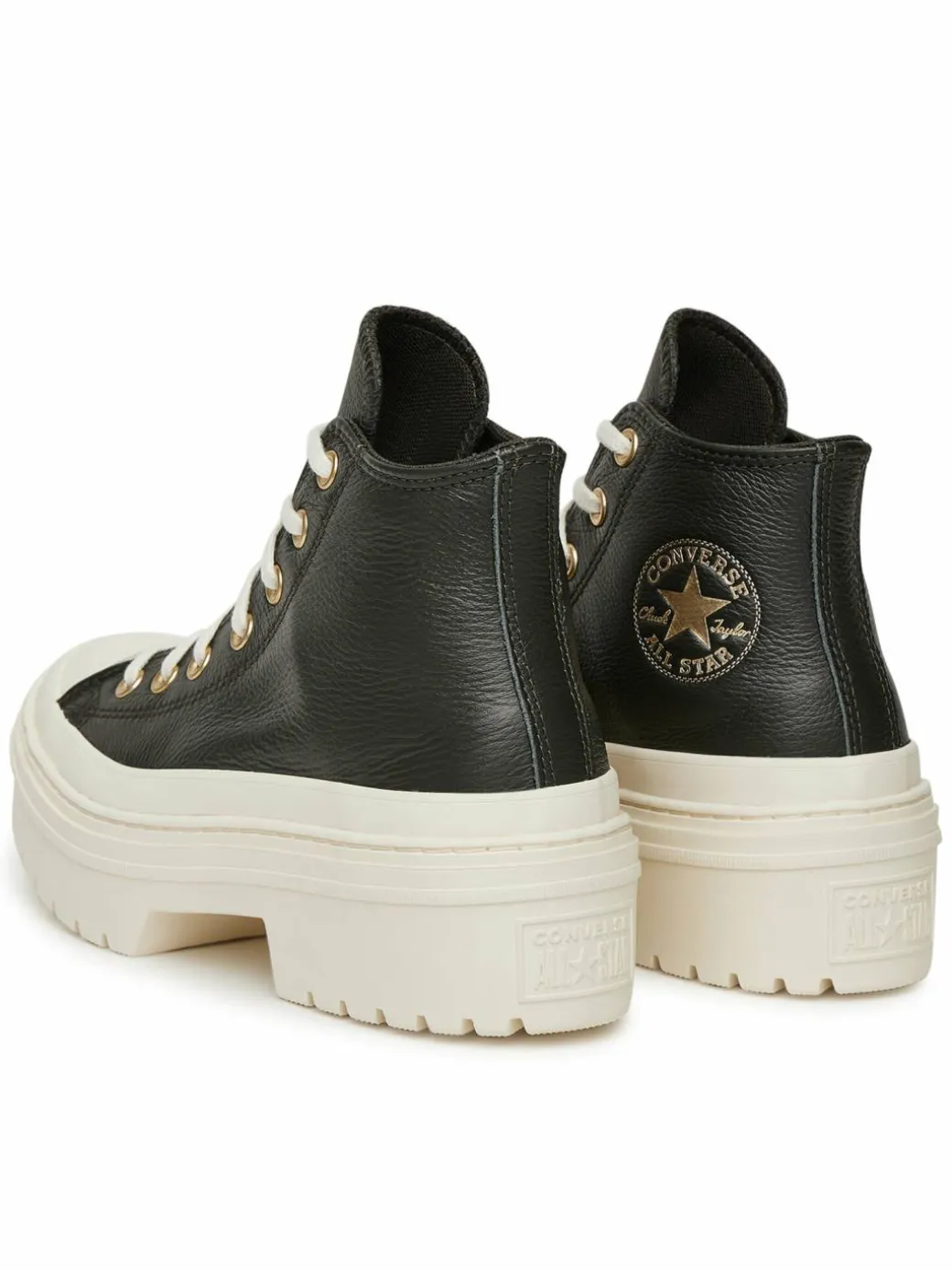 Scarpe da ginnastica Chuck Taylor All Star Lugged Heel Platform Gold A11500C Nero