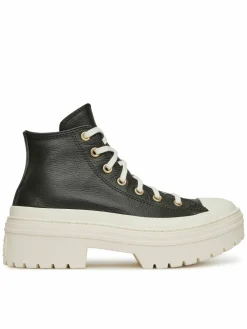 Scarpe da ginnastica Chuck Taylor All Star Lugged Heel Platform Gold A11500C Nero