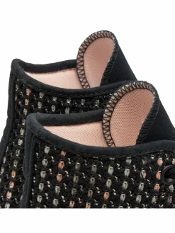 Scarpe da ginnastica Chuck Taylor All Star Lift Platform Crochet A09829C Nero