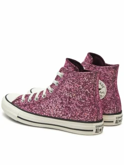 Scarpe da ginnastica Chuck Taylor All Star Glitter Hi A11137C Rosa