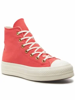 Scarpe da ginnastica Chuck Taylor All Star Lift Platform Canvas A09914C Rosa