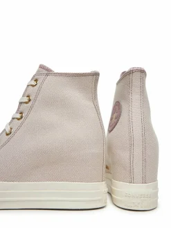Scarpe da ginnastica Chuck Taylor All Star Wedge Platform Gold A12763C Rosa