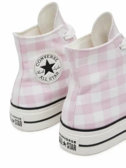 Scarpe da ginnastica Chuck Taylor All Star Lift Platform Gingham A13663C Rosa