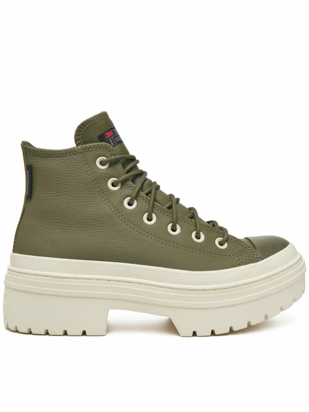 Scarpe da ginnastica Chuck Taylor All Star Lugged Heel Platform Waterproof A11163C 306 Verde