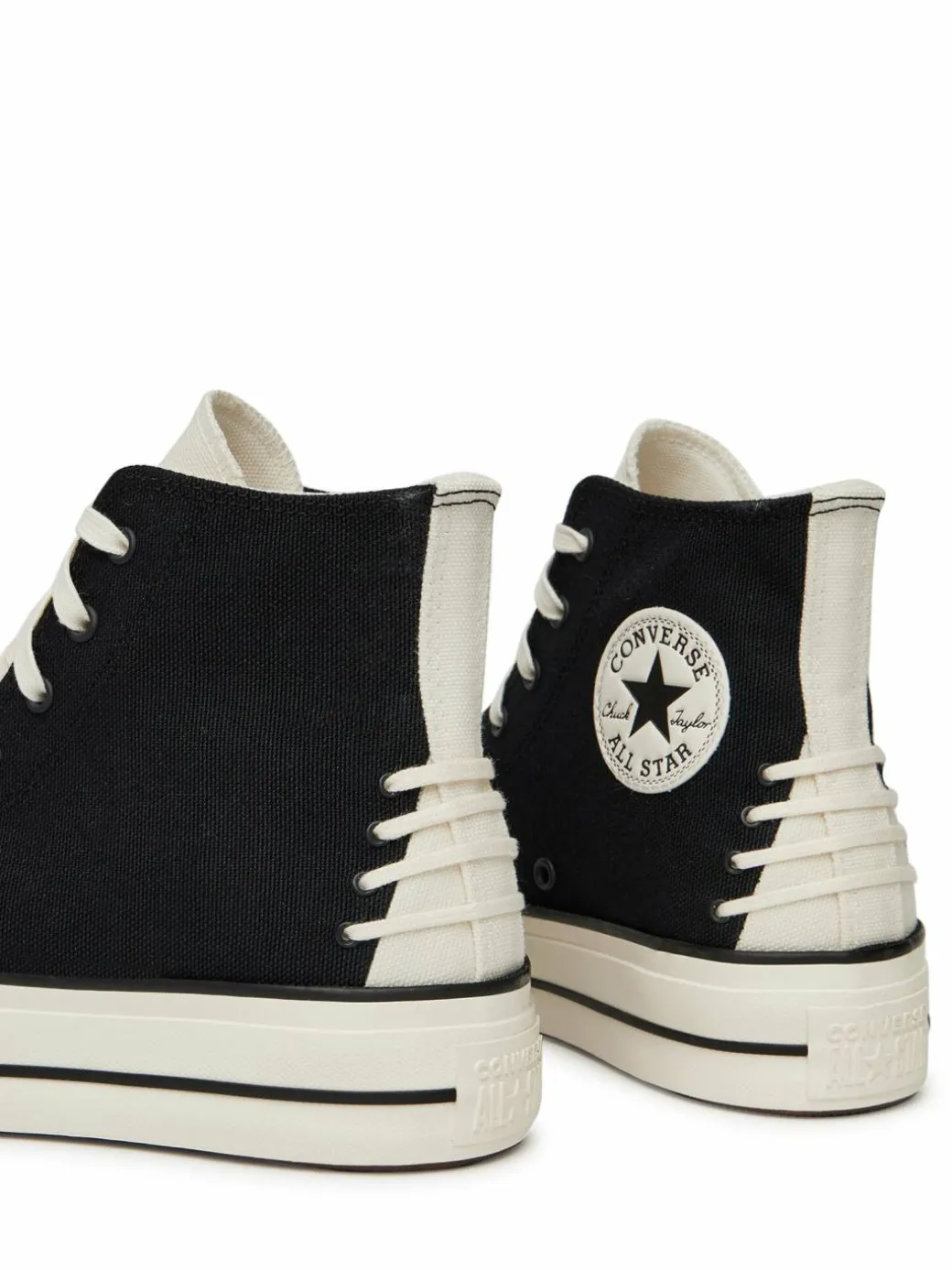 Scarpe da ginnastica Chuck Taylor All Star Lift Platform Crafted Laces A12552C Nero