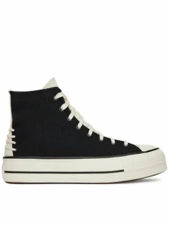 Scarpe da ginnastica Chuck Taylor All Star Lift Platform Crafted Laces A12552C Nero