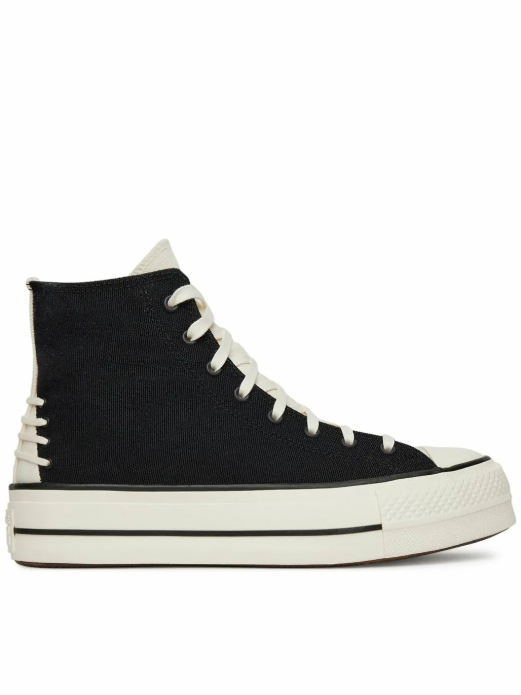 Scarpe da ginnastica Chuck Taylor All Star Lift Platform Crafted Laces A12552C Nero