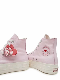 Scarpe da ginnastica Chuck Taylor All Star Lift Platform Hearts A13652C Rosa