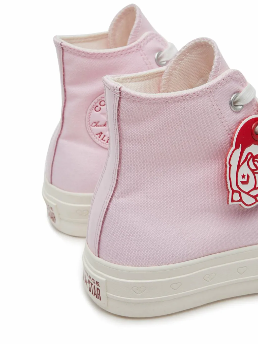 Scarpe da ginnastica Chuck Taylor All Star Lift Platform Hearts A13652C Rosa