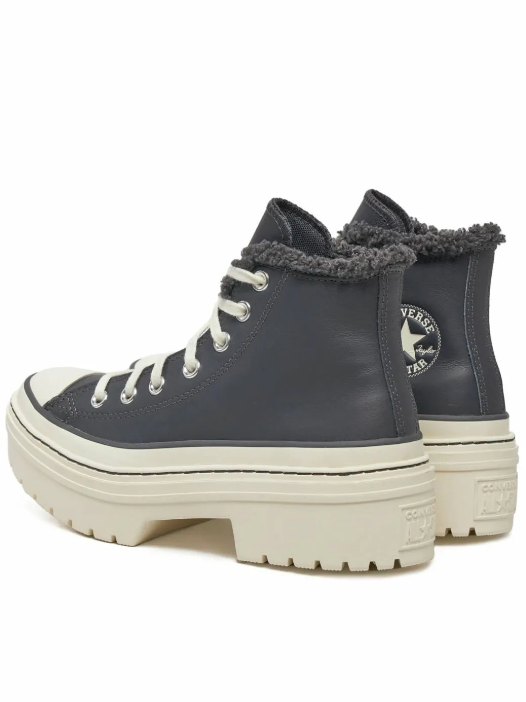 Scarpe da ginnastica Chuck Taylor All Star Lugged Heel Sherpa A10152C 094 Blu scuro
