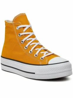 Scarpe da ginnastica Chuck Taylor All Star Lift Platform HI A06506C Giallo