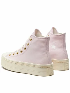 Scarpe da ginnastica Chuck Taylor All Star Modern Lift Platform Crafted Stitching A07578C Rosa