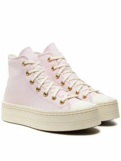 Scarpe da ginnastica Chuck Taylor All Star Modern Lift Platform Crafted Stitching A07578C Rosa
