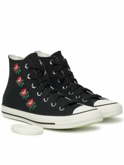 Scarpe da ginnastica Chuck Taylor All Star Rose Cross Stitch A13657C Nero