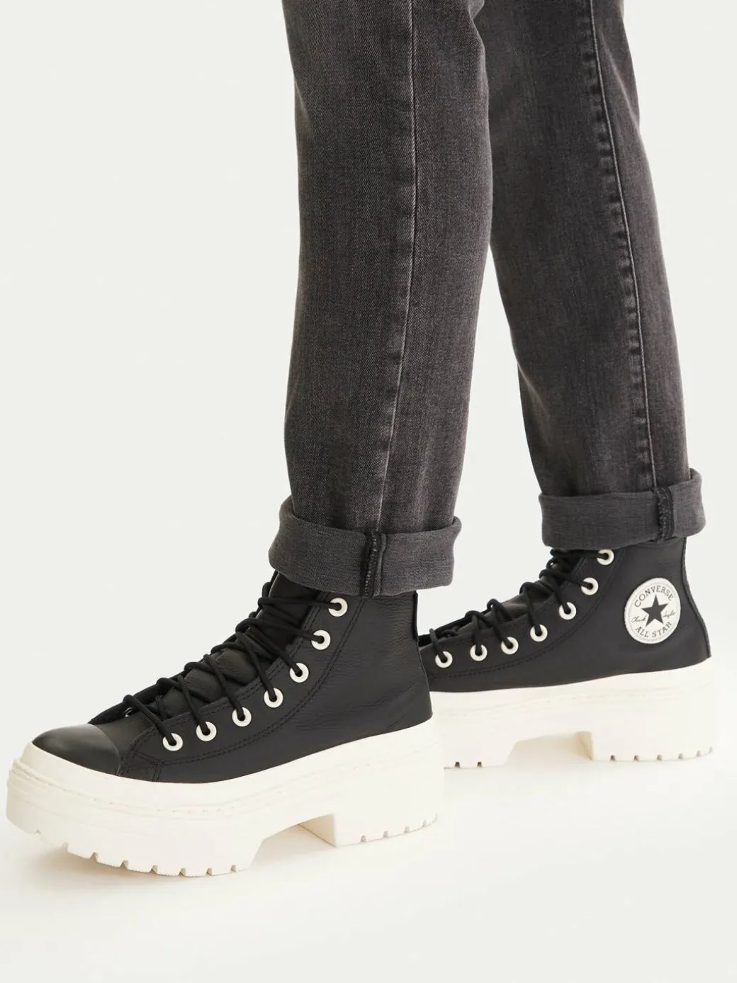 Scarpe da ginnastica Chuck Taylor All Star Lugged Heel Platform Waterproof A12328C 001 Nero