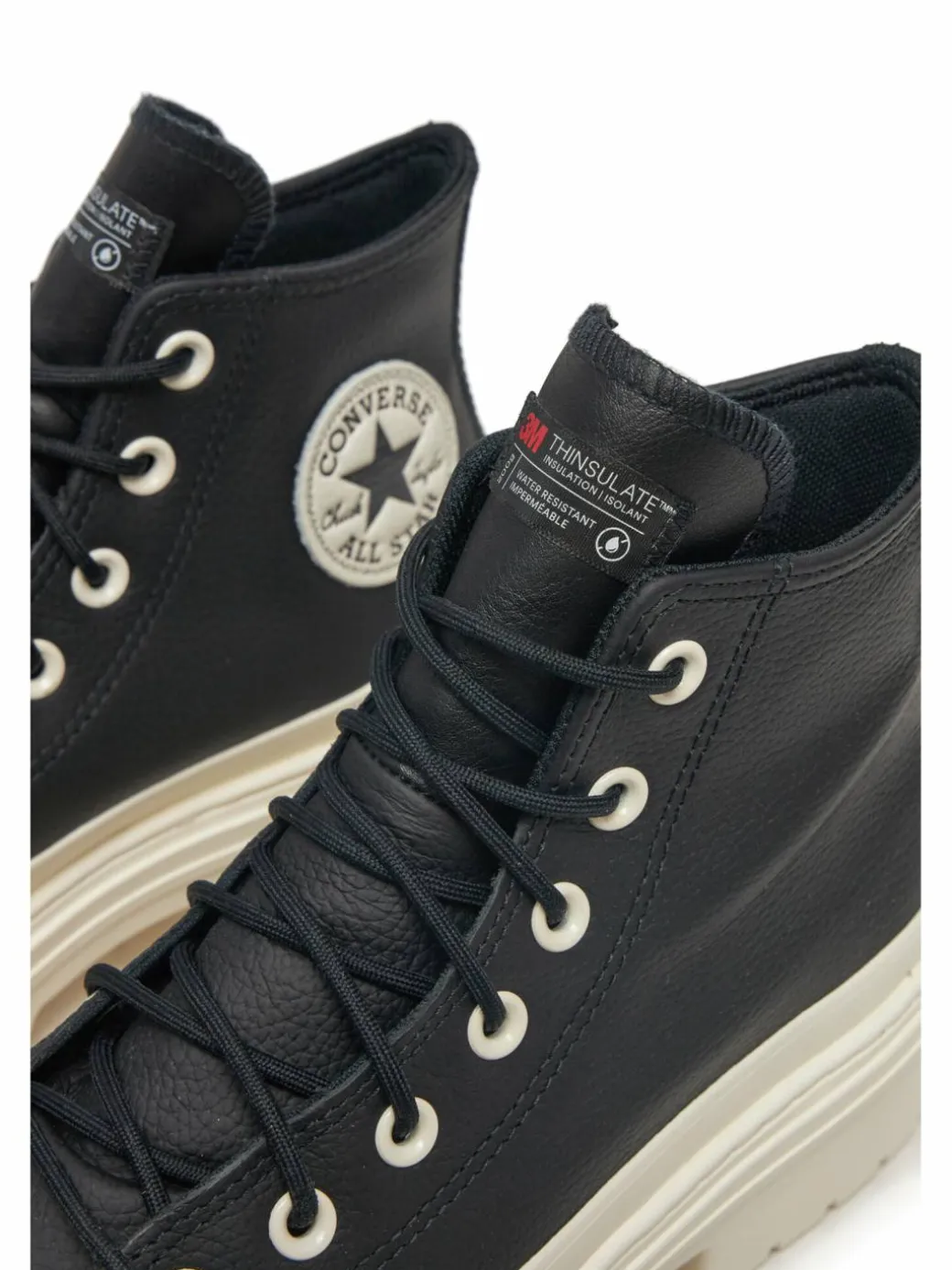 Scarpe da ginnastica Chuck Taylor All Star Lugged Heel Platform Waterproof A12328C 001 Nero