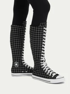 Scarpe da ginnastica Chuck Taylor All Star XXHi Plaid A13019C Nero