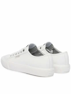 Scarpe da ginnastica Vulc Lace Up Low Lth HW0HW03077 Bianco