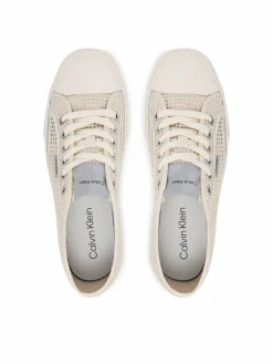 Scarpe da ginnastica Vulc Laceup Low Raffia HW0HW03082 Beige