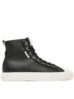 Scarpe da ginnastica Vulc Lace Up Hightop Lth HW0HW03076 Nero
