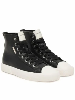 Scarpe da ginnastica Vulc Lace Up Hightop Lth HW0HW03076 Nero