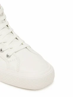 Scarpe da ginnastica Vulc Lace Up Hightop Lth HW0HW03076 Bianco
