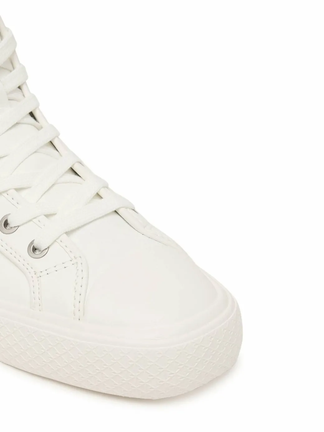 Scarpe da ginnastica Vulc Lace Up Hightop Lth HW0HW03076 Bianco