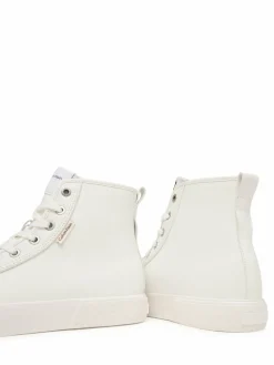 Scarpe da ginnastica Vulc Lace Up Hightop Lth HW0HW03076 Bianco