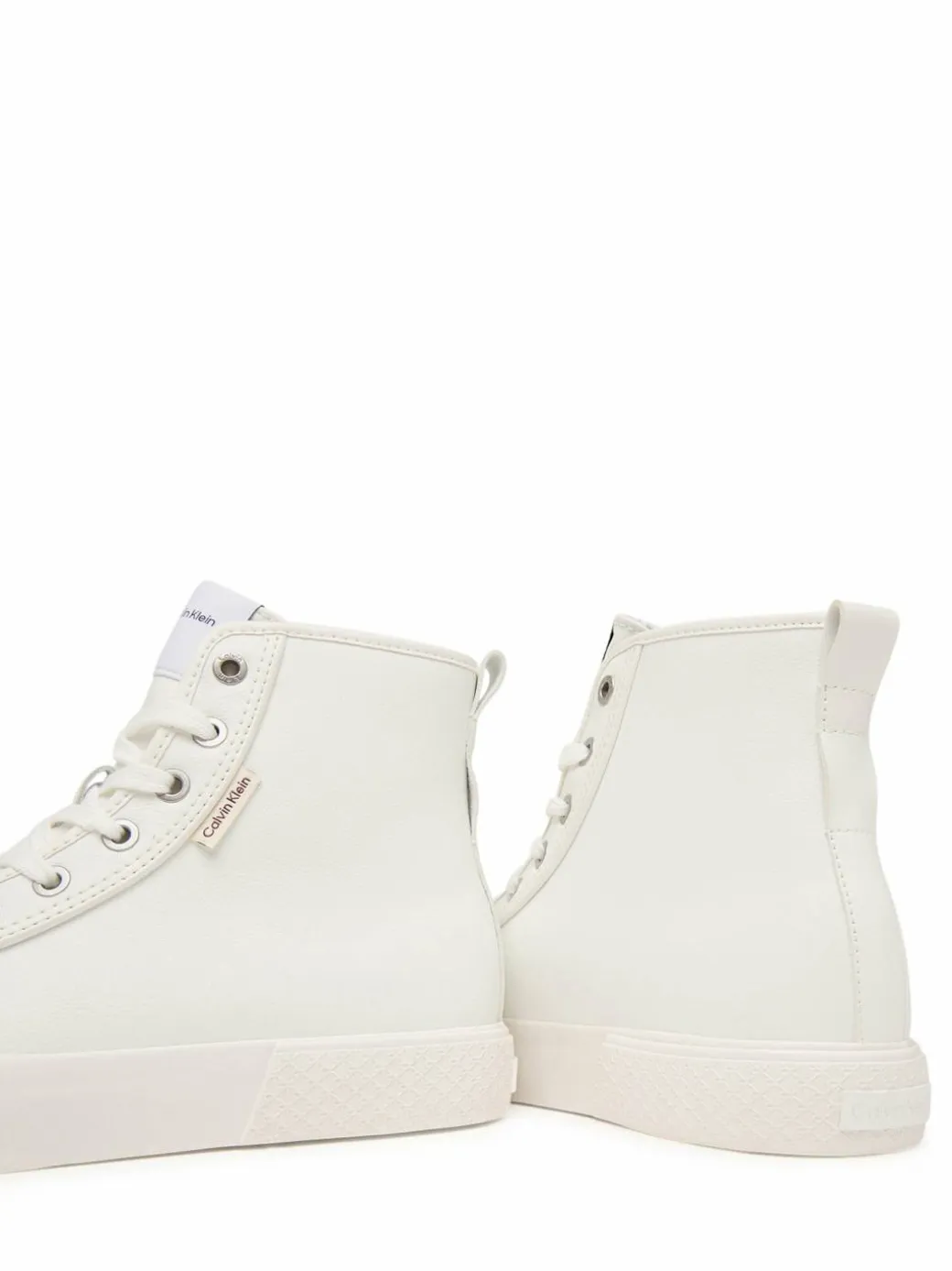 Scarpe da ginnastica Vulc Lace Up Hightop Lth HW0HW03076 Bianco