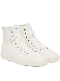Scarpe da ginnastica Vulc Lace Up Hightop Lth HW0HW03076 Bianco