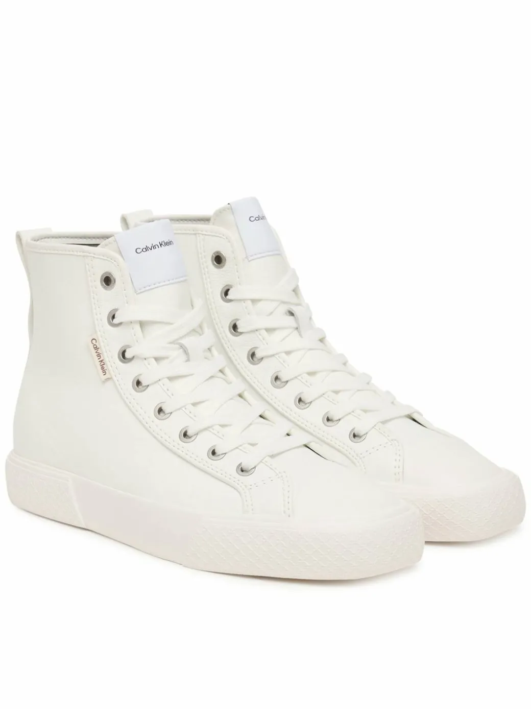 Scarpe da ginnastica Vulc Lace Up Hightop Lth HW0HW03076 Bianco