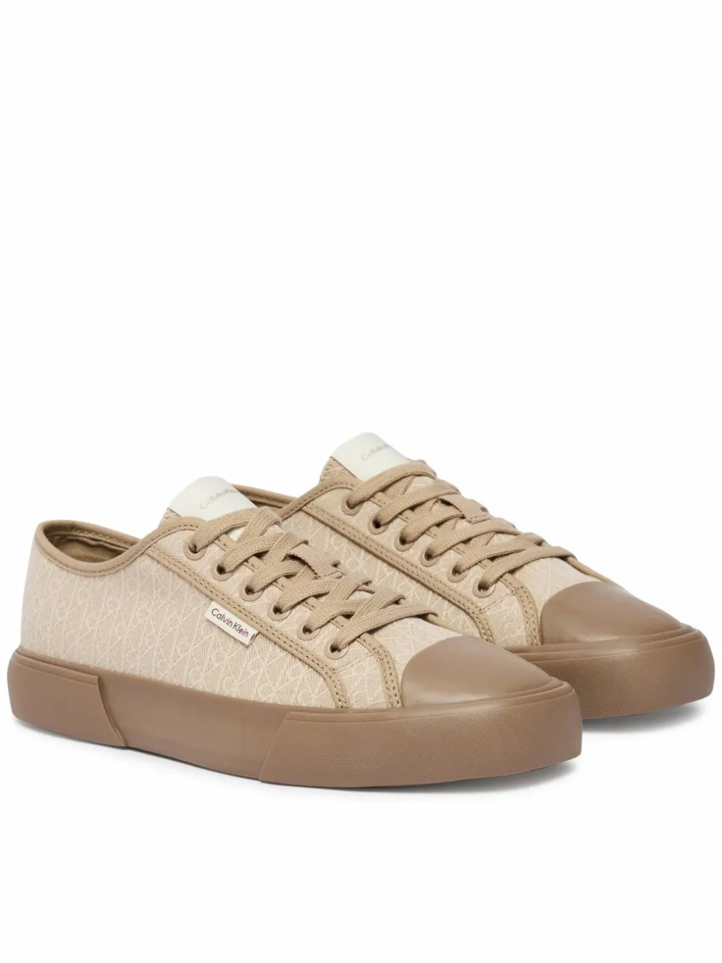 Scarpe da ginnastica Vulc Low Laceup Aop Canvas HW0HW03142 Beige