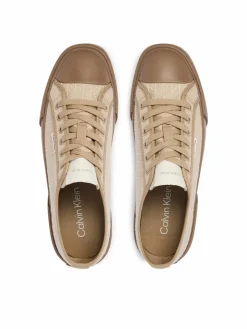 Scarpe da ginnastica Vulc Low Laceup Aop Canvas HW0HW03142 Beige