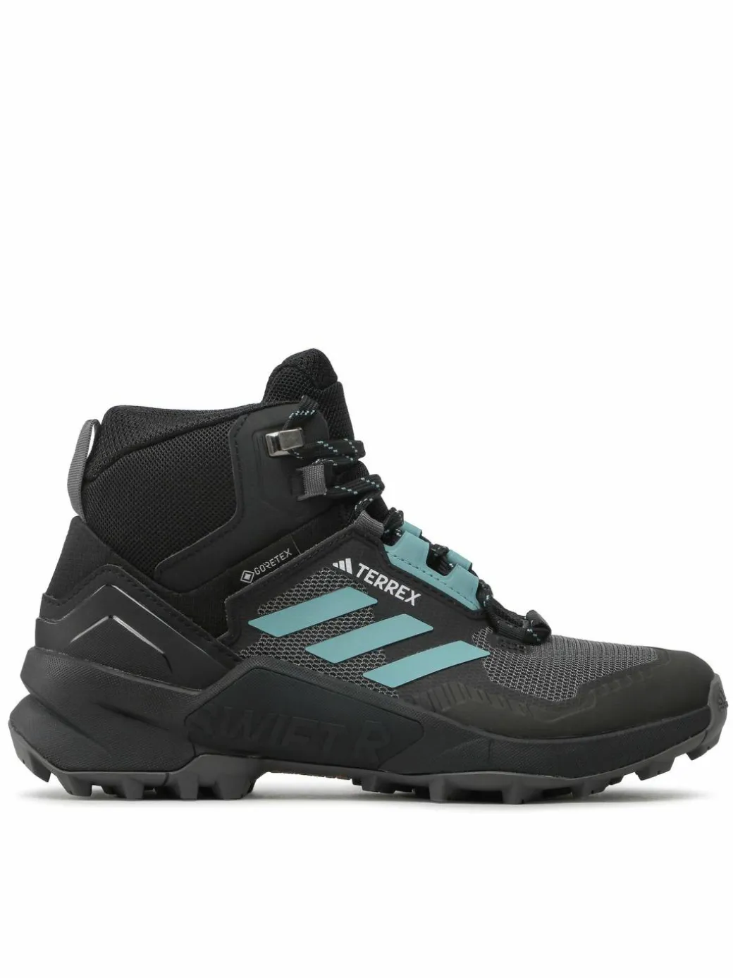 Scarpe da trekking Terrex Swift R3 Mid Gtx W GORE-TEX HP8712 Nero