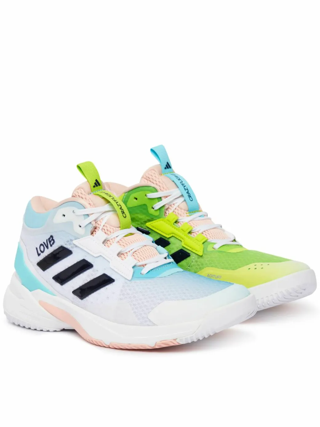 Scarpe indoor Crazyflight 6 Mid HQ0112 Bianco