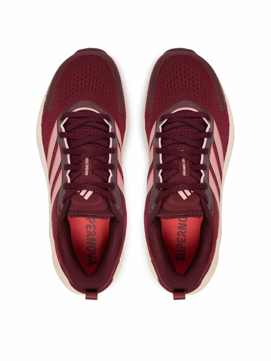 Scarpe running Supernova Ease 2 W JQ1822 Bordeaux