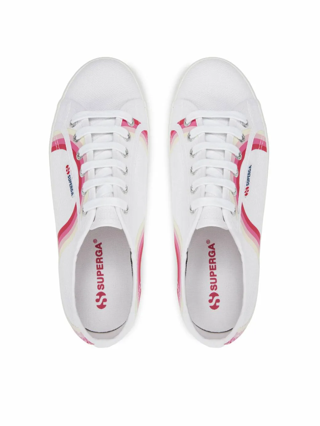 Scarpe sportive Round Stripes 2790 S4128TW Bianco