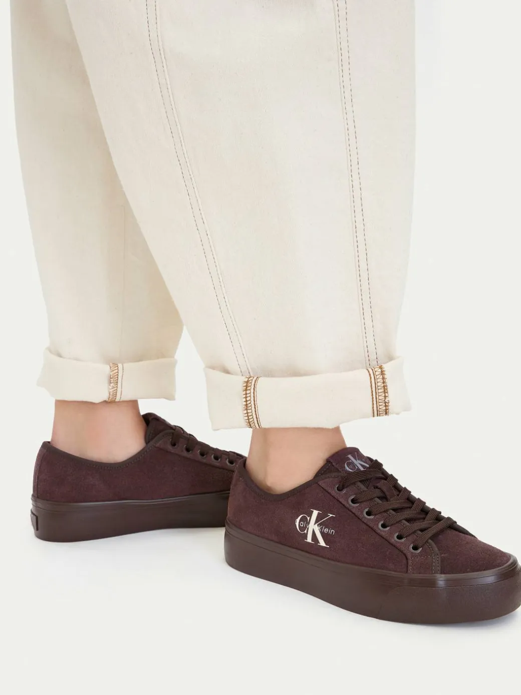Scarpe sportive Vulc Flatf Laceup Suede HW0HW03088 Bordeaux
