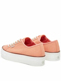 Scarpe sportive Vulc Flatform Ctn Logo Tag YW0YW01838 Arancione