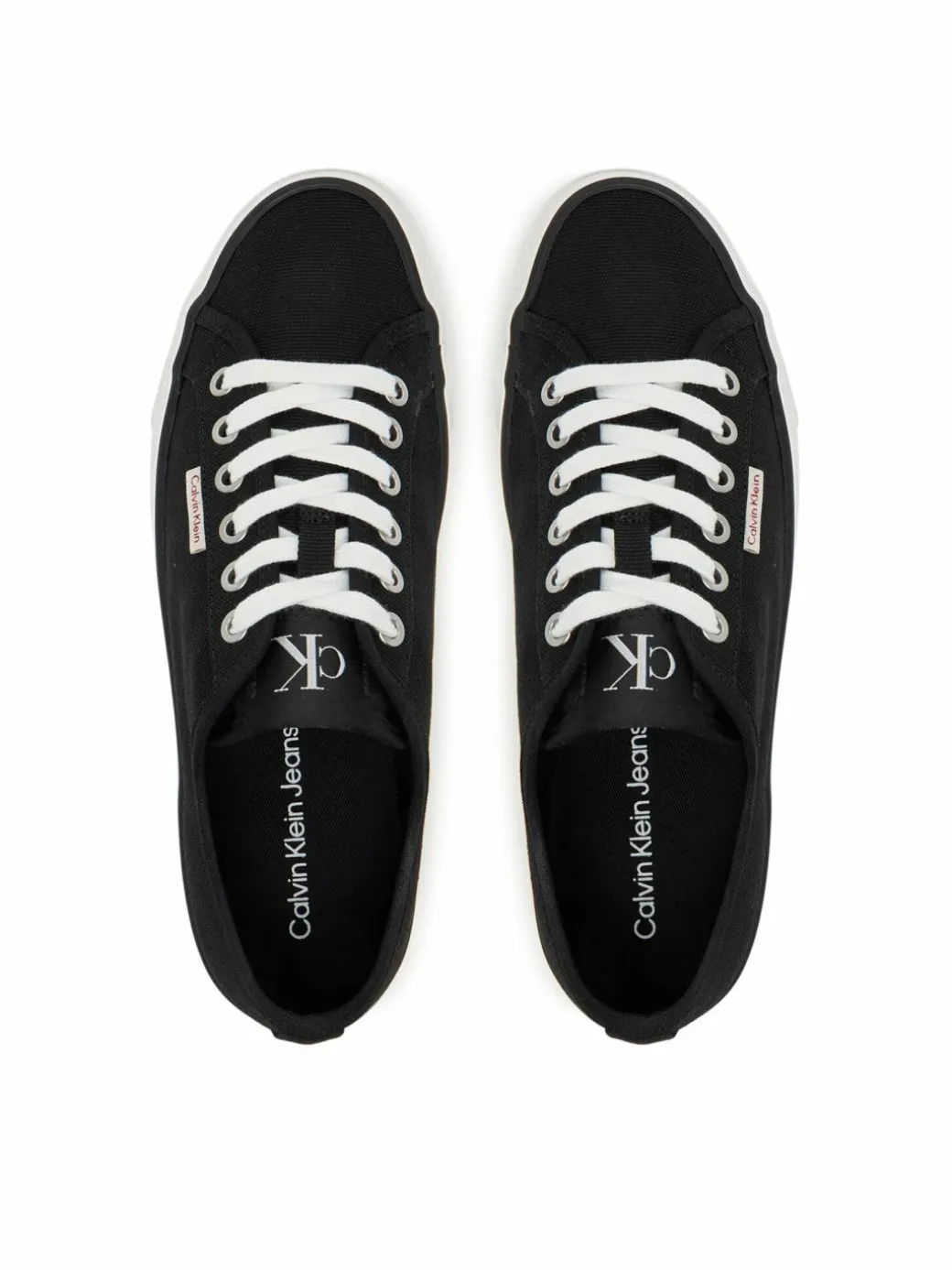 Scarpe sportive Vulc Flatform Ctn Logo Tag YW0YW01838 Nero