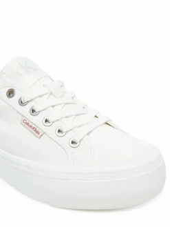 Scarpe sportive Vulc Flatform Ctn Logo Tag YW0YW01838 Bianco