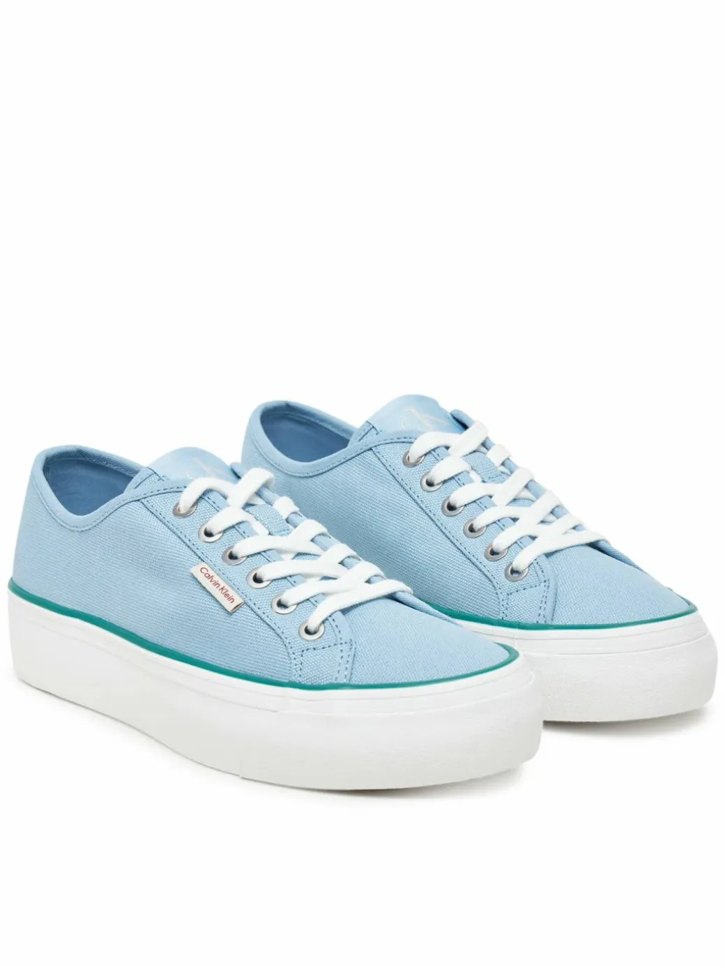 Scarpe sportive Vulc Flatform Ctn Logo Tag YW0YW01838 Celeste