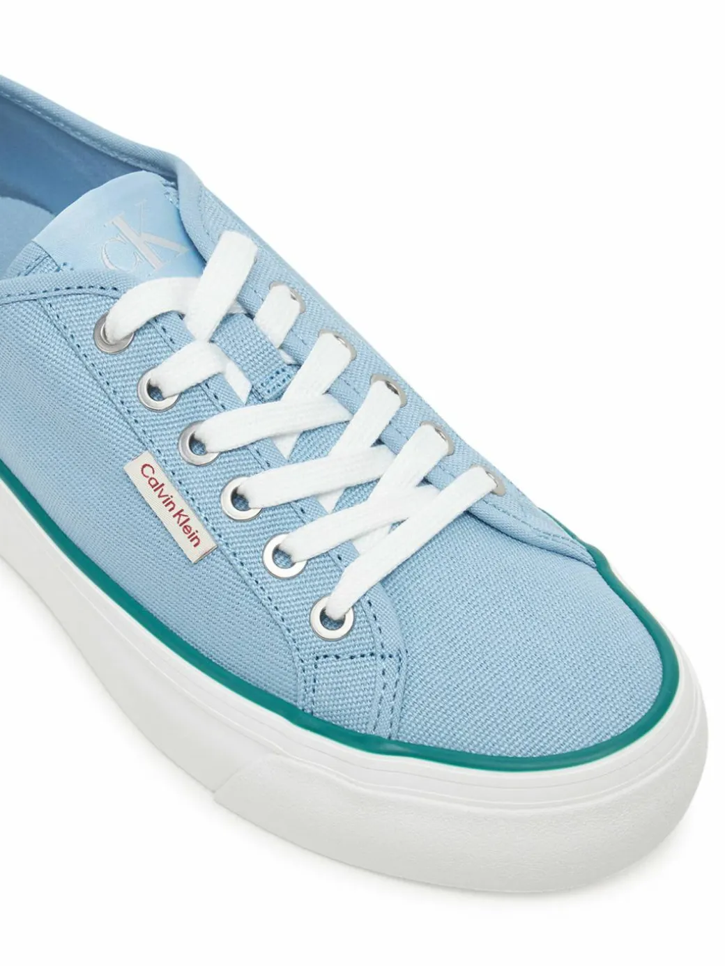 Scarpe sportive Vulc Flatform Ctn Logo Tag YW0YW01838 Celeste