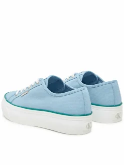 Scarpe sportive Vulc Flatform Ctn Logo Tag YW0YW01838 Celeste