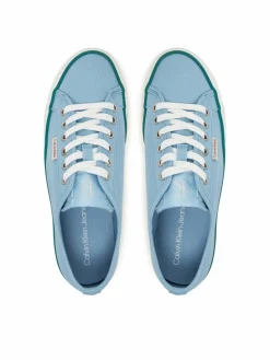 Scarpe sportive Vulc Flatform Ctn Logo Tag YW0YW01838 Celeste