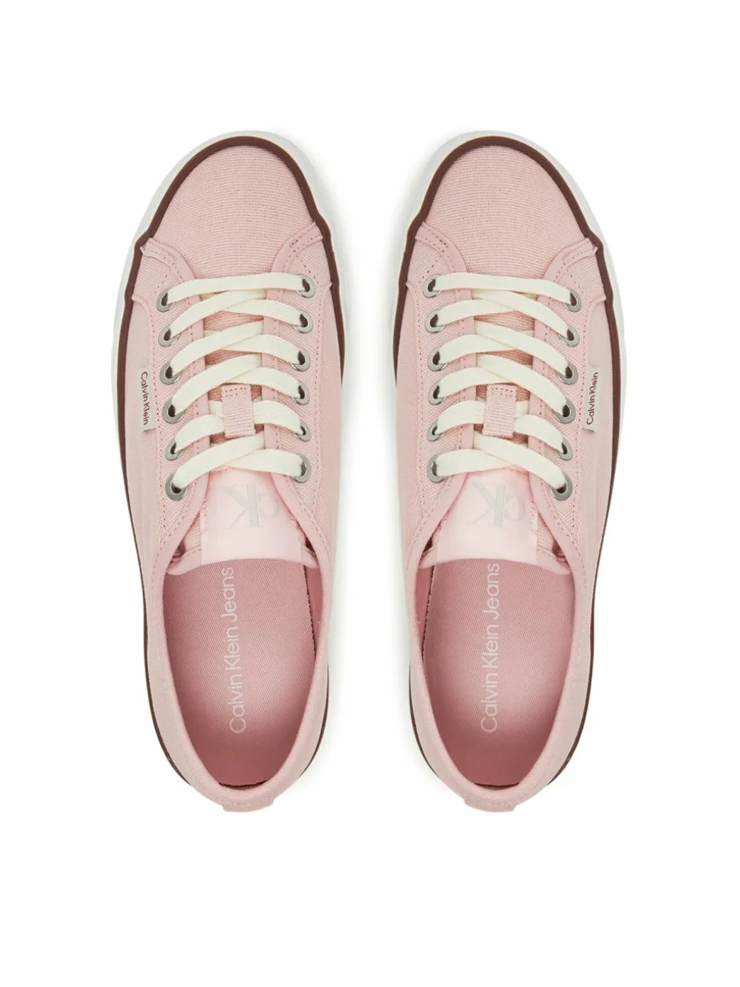 Scarpe sportive Vulc Flatform Ctn Logo Tag YW0YW01838 Rosa