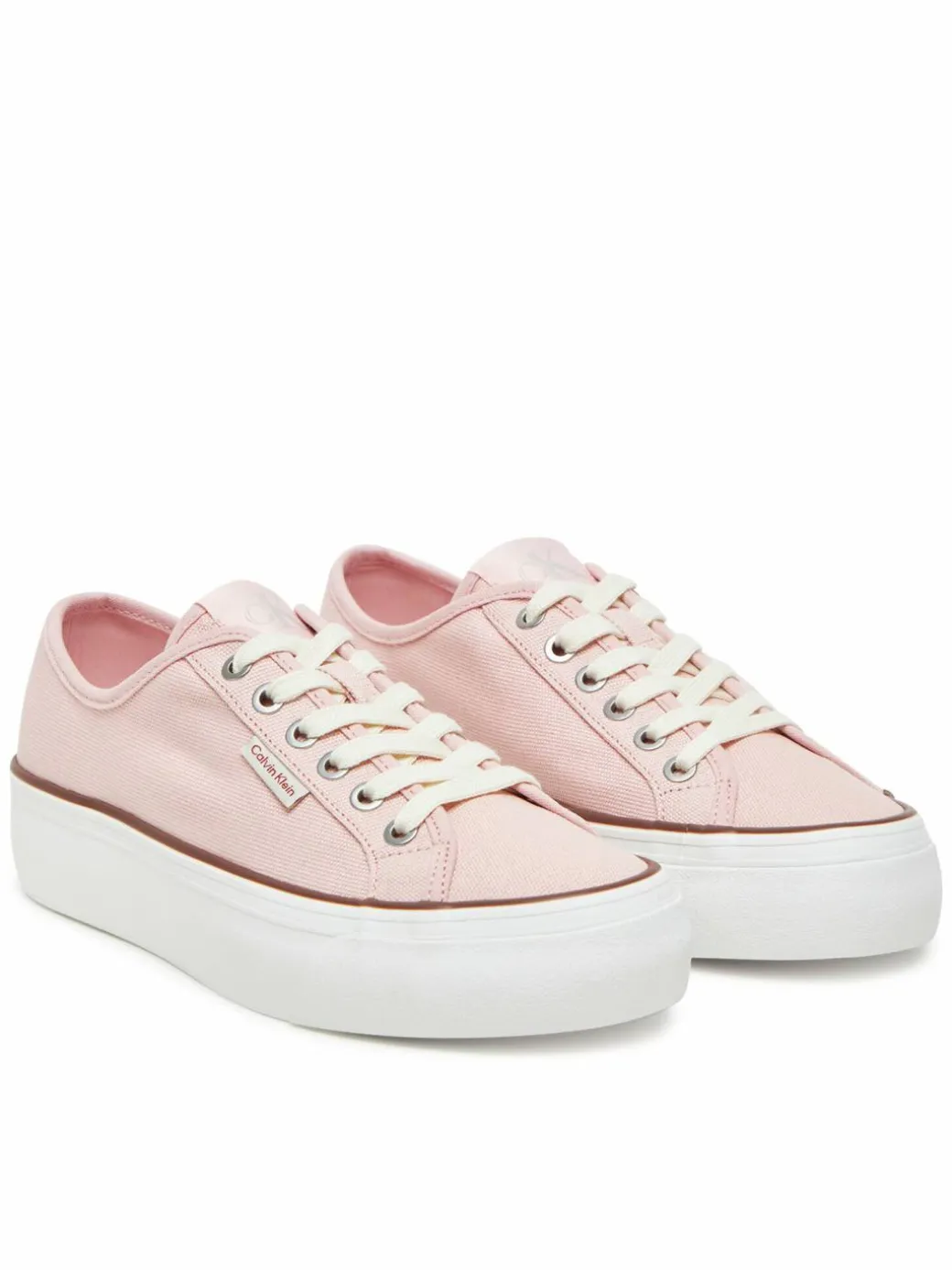 Scarpe sportive Vulc Flatform Ctn Logo Tag YW0YW01838 Rosa
